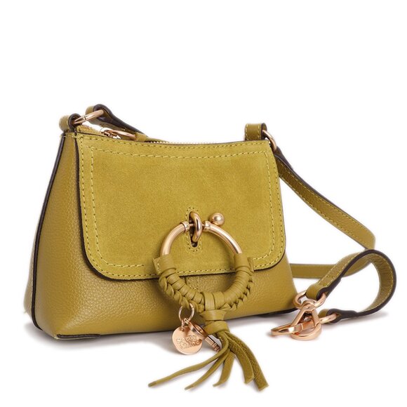 NWT - See by Chloe Joan Mini Suede Cross Bag 🎁 - Picture 4 of 9